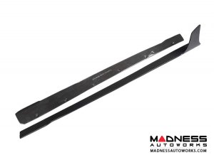 Audi R8 Car Side Skirt Extensions - Carbon Fiber - Set